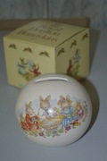 Royal Doulton Bunnykins, skarbonka na chrzest dziecka, wzór z 1936 r