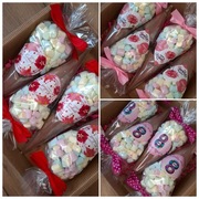 Rożki - podziękowania dla gości, zestaw do gorącej czekolady