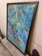 Wyjątkowy Złoty plakat B2, super efekt 