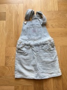 Levis dziecięca jeansowa sukienka na szelkach Classic 104