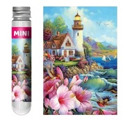 Puzzle mini kieszonkowe Latarnia 150 el tuba dla dzieci dorosłych układanka