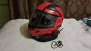 Kask motocyklowy szczękowy z blendą Fidji Cabzy roz. L + Interkom Ejeas E6