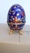 PORCELANOWE JAJKO  - A LA FABERGE - PUZDERKO !