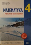 MATEMATYKA 4. Podręcznik, zakres rozszerzony PAZDRO 