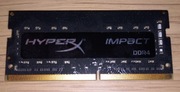 Kość RAM HyperX Impact DDR4 SO-DIMM 8Gb 2400MHz