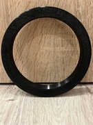 Rozeta maskująca ø100 do płyt18mm czarna kołnierz 10mm Maskownica otworu