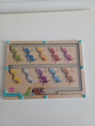 Magnetyczne Dinozaury ,Układanka Edukacyjna Montessori ,Labirynt