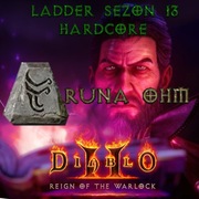 RUNA OHM Diablo 2 ROTW LADDER HARDCORE 13 