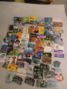 Karty telefoniczne magnetyczne 120szt,poniższa cena za całość 28zł.