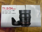 Obiektyw Samyang MFT 24mm T1.5 ED AS IF UMC