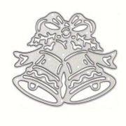 Wykrojnik Boże Narodzenie Stroik 2 Dzwonki.