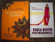 Księga kodów podświadomości + Wojownik Słońca - Beata Pawlikowska
