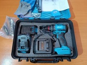 Wkrętarka udarowa Bezszczotkowa 18v + 2x bateria + akcesoria