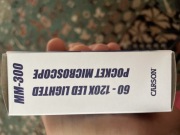 Mikroskop Carson MM-300, powiększenie 60-120x