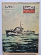 Mały Modelarz 8-9/1988 Ścigacz okrętów podwodnych "KRONSZTAD"