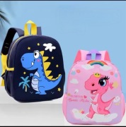 Wodoodporny plecak dziecięcy z wzorem dinozaura