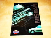 Prospekt Nissan Micra, Sunny, Primera, Serena, Terrano II j.polski !