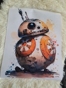 Nowy plakat na płótnie 30x40cm z filmu Gwiezdne Wojny Star Wars 