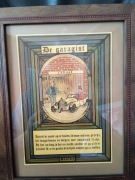 W garażu samochodowym - Obraz - Humor