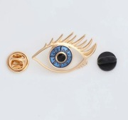 broszka na fartuch medyczny okulista lekarz scrubs