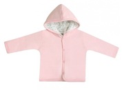 NINI Bluza dresowa kurtka ocieplana bawełna róż 56