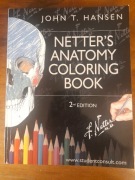 NETTER'S ANATOMY COLORING BOOK 2nd edition