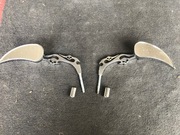 LUSTRA LUSTERKA CZASZKA HARLEY DAVIDSON HD CHROM