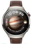 Smartwatch Huawei Watch 4 Pro Classic eSIM srebrny/ brązowy 48mm