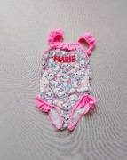 Różowy jednoczęściowy strój kąpielowy z Kotką Marie 2-3 lata