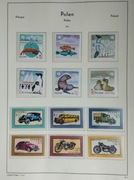 Znaczki Polska rocznik 1987 czyste bez podlepek z klejem.