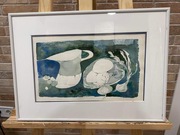 Henryk Hayden akwarela