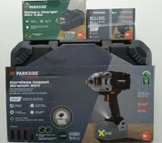NOWY klucz udarowy 20V PARKSIDE PERFORMANCE PASSP 20-Li B4+aku 8ah i ład 