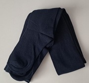 Nowe granatowe bawełniane rajstopy dł.80 cm