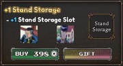 Bizarre Lineage +1 Stand Storage