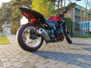 Motocykl, motor, Honda Hornet 600