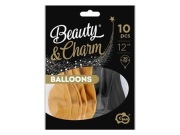 Balony złote 10 szt