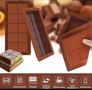 FORMA SILIKONOWA DUBAJSKA CZEKOLADA foremka dekoracja urodziny GŁĘBOKA