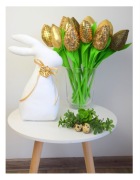 WYPRZEDAŻ! Biały zając XXL. Velvet.