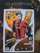 TOPPS MATCH ATTAX 25/26- JUAN MIRANDA # NR 339