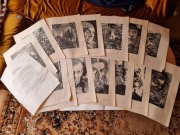 Paweł Steller - drzeworyty - zestaw 14 wydruków + opis