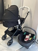 Wózek 3w1 Cybex Eos Lux 2-w-1 BLK Moon Black