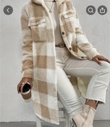 Nowy pluszowy płaszczyk