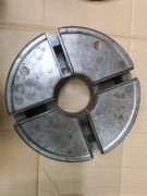 Uchwyt BIZON tokarki tokarski 4szczeki 315mm samocentrujacy kryza kolnierz
