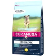 Eukanuba Grain Free Adult Small / Medium Breed, kurczak Karma 