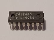 74174PC Hex D Flip-Flop