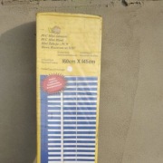 Poziome żaluzje 180 cm x 145 cm pcv białe