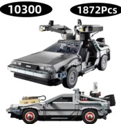 Klocki DeLorean DMC-12 | Powrót do Przyszłości 1872 Elementy