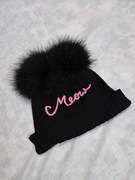 Czarna czapka Kate Spade