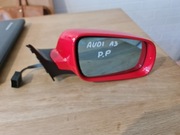 Lusterko prawe Audi A3 8l czerwone