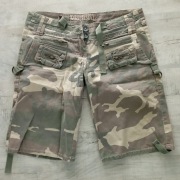 Szorty męskie moro marki Denim, r. 38